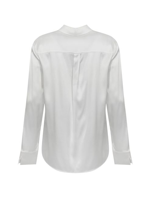 Camicia MMLQUARTO in seta stretch Bianco MM Max Mara | 2616111047600005